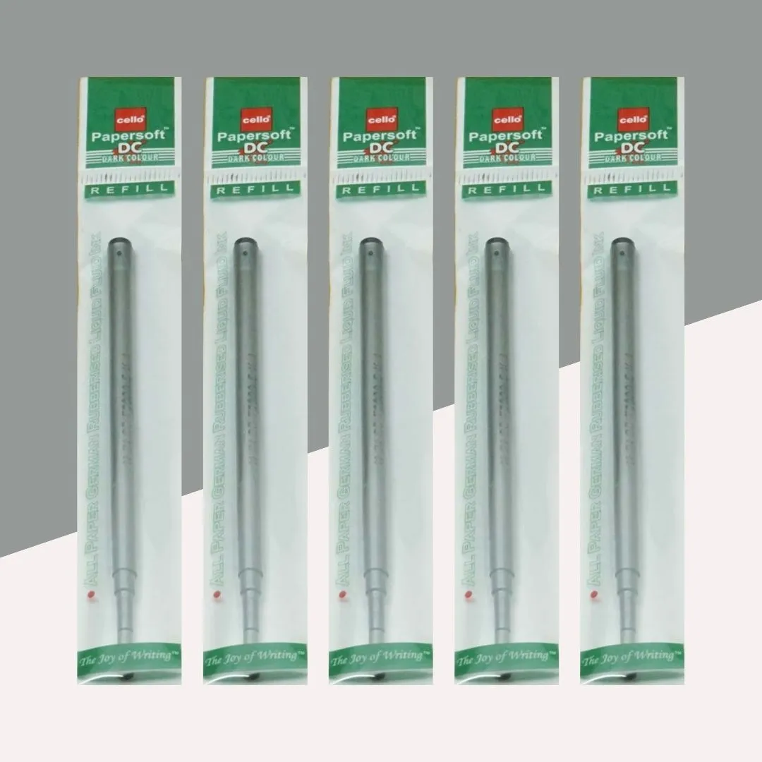 ( 10 pcs.) Cello Papersoft Ball Pen Refill - Black
