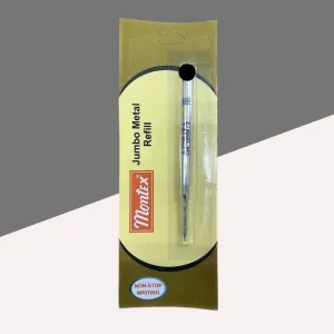 ( 10 pcs.) Montex Jumbo Metal Refill – Black