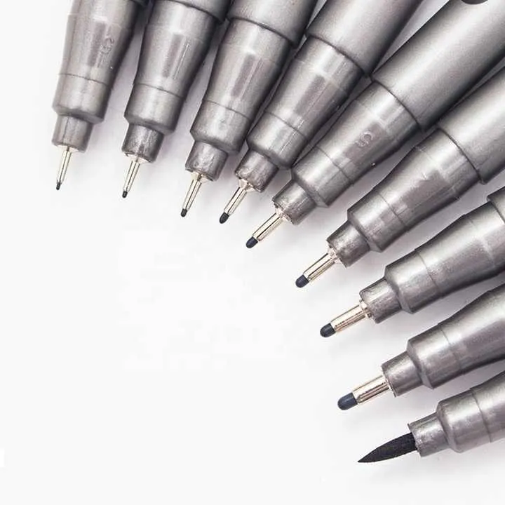 أقلام خط مضادة للاهتراء حزمة أقلام تعليم مرقّم . Wear-Resistant Calligraphy Pens Hand Letter Marker Pens