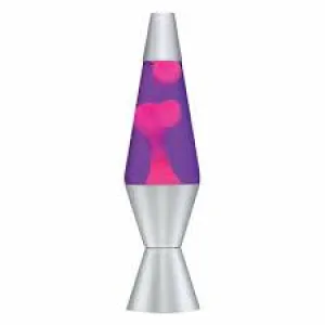 14.5” LAVA® Lamp – Purple/Blue/Silver