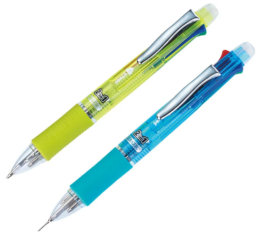 2-in-1 Mechanical Pencil w/4 Color Pen (12 packs unit), #1748 (E-50)