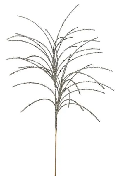 31" Glitter Bead Spray: Champagne