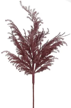 32" Pampas Plume Spray: Mulberry