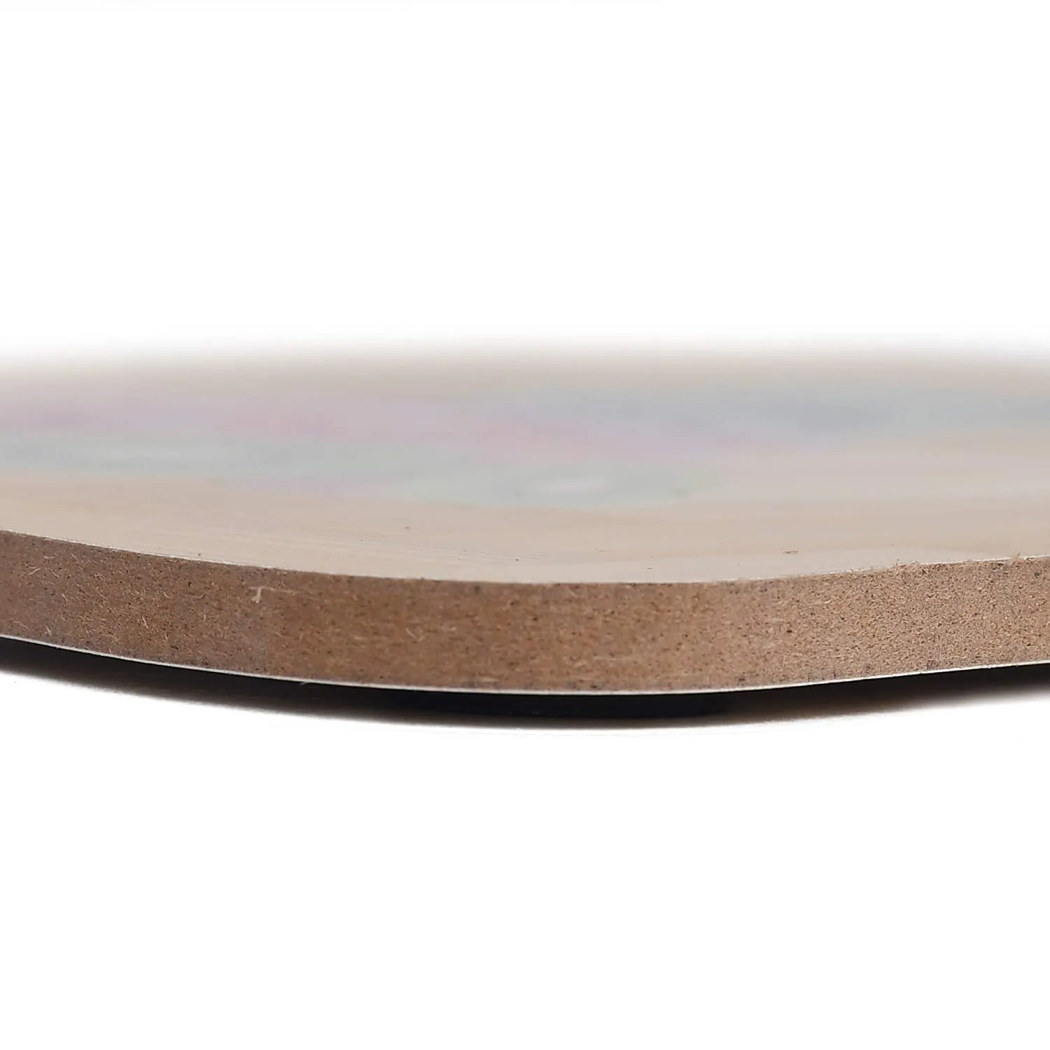 6 Piece Bamboo Coasters or Pan Pot Holder Heat Insulation Pad - (9.5 X 9.5 cm)