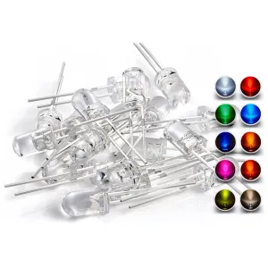 8mm Round Top DIP LED