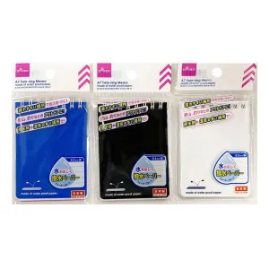 A7 Twin Ring Memo Pad using Water Repellent Paper