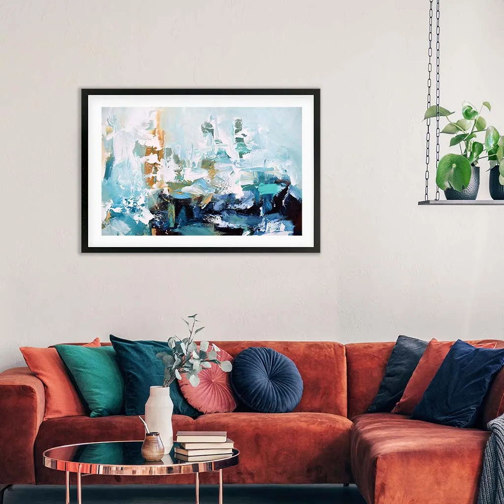 Abstract 252 Framed Art