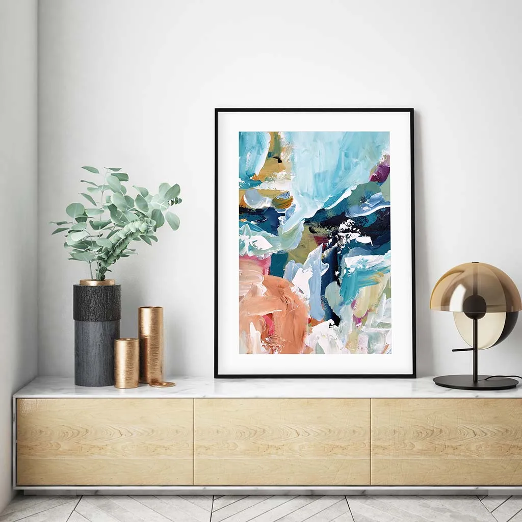 Abstract 312 Framed Art