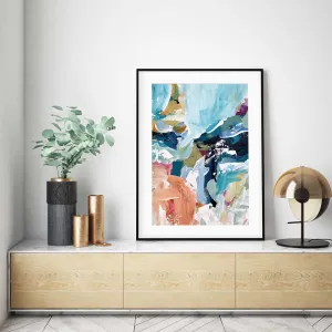Abstract 312 Framed Art