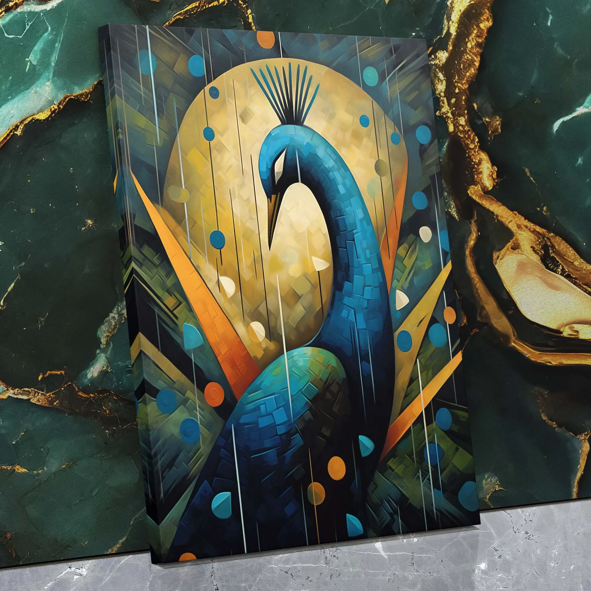 Abstract Avian Beauty