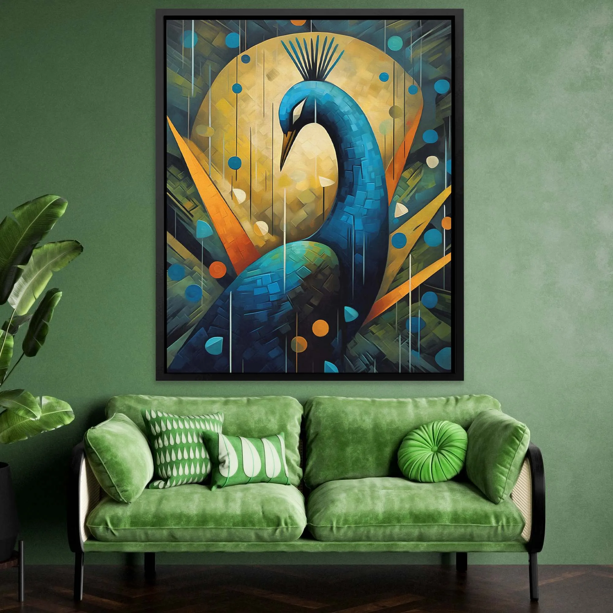 Abstract Avian Beauty