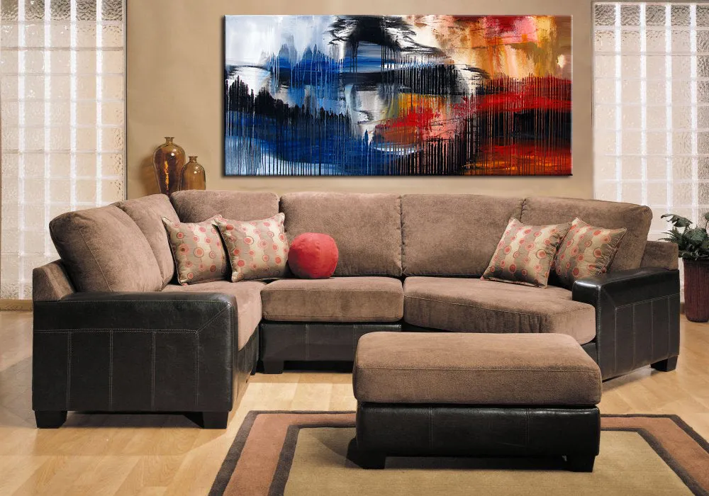 Abstract Modern Art Oil Painting on Canvas Amazing Melting Rock Painting - Melting Rock 23