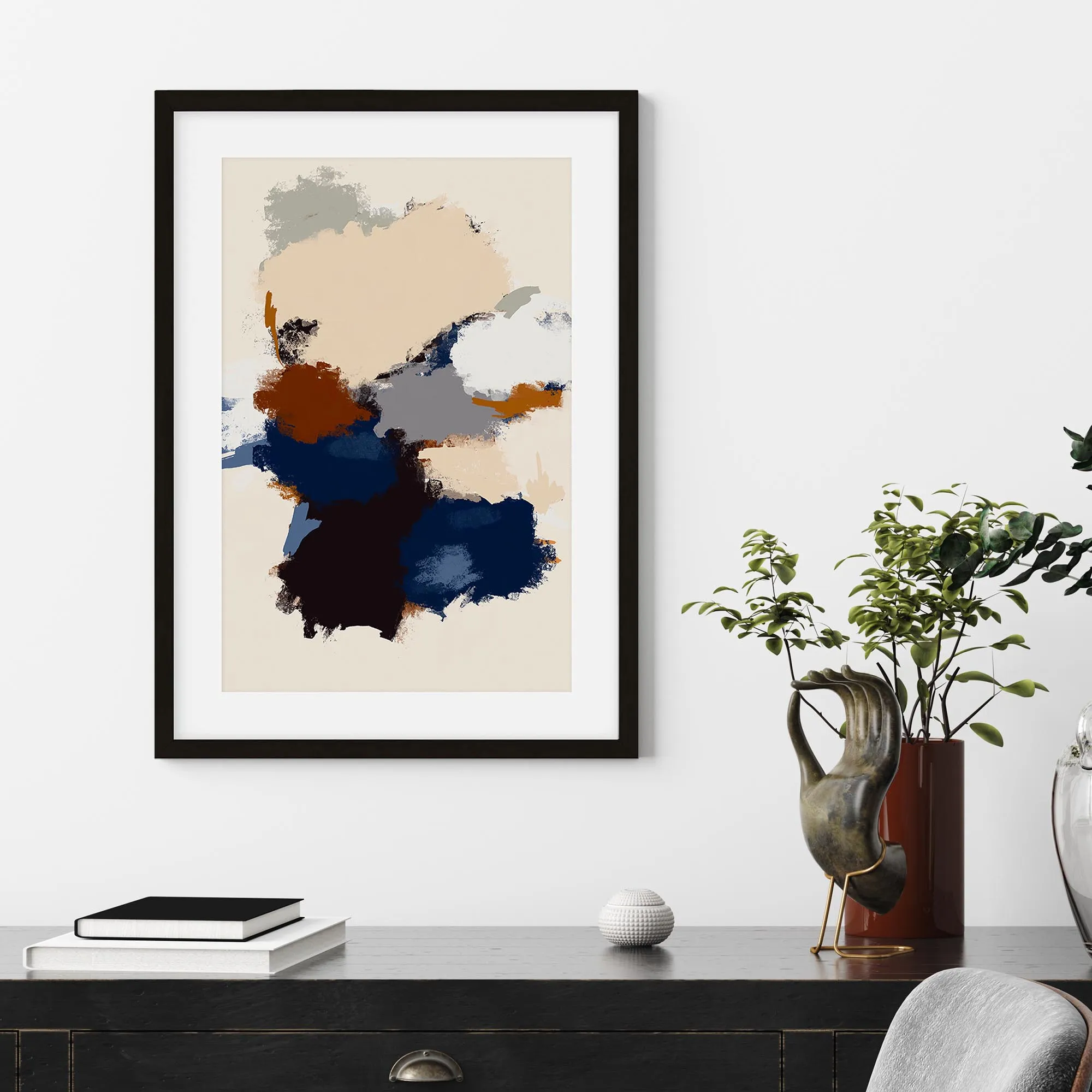 Abstract Paradigm I Framed Print