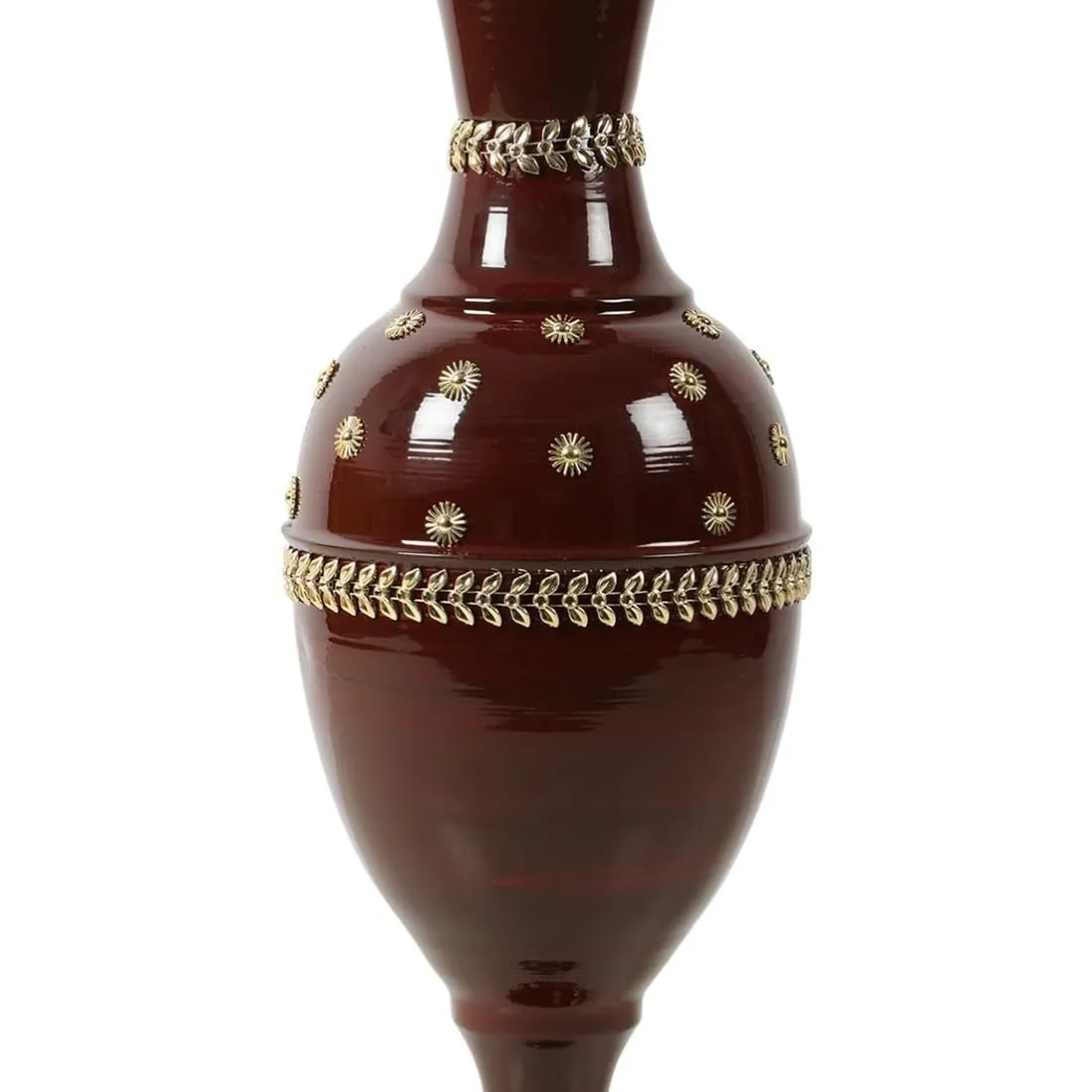 AdiCollar Flower Vase Big Size for Living Room Corner - 24 Inches Long - Cherry Star - Pack of 1