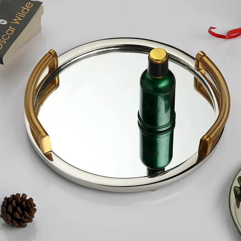 Allie Medium Mirror Tray | 11 inches
