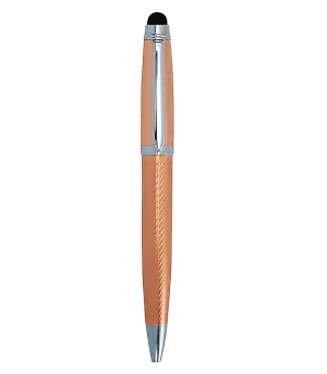 AMS- MP 859 - Tiup Metal Ball Pen with Stylus