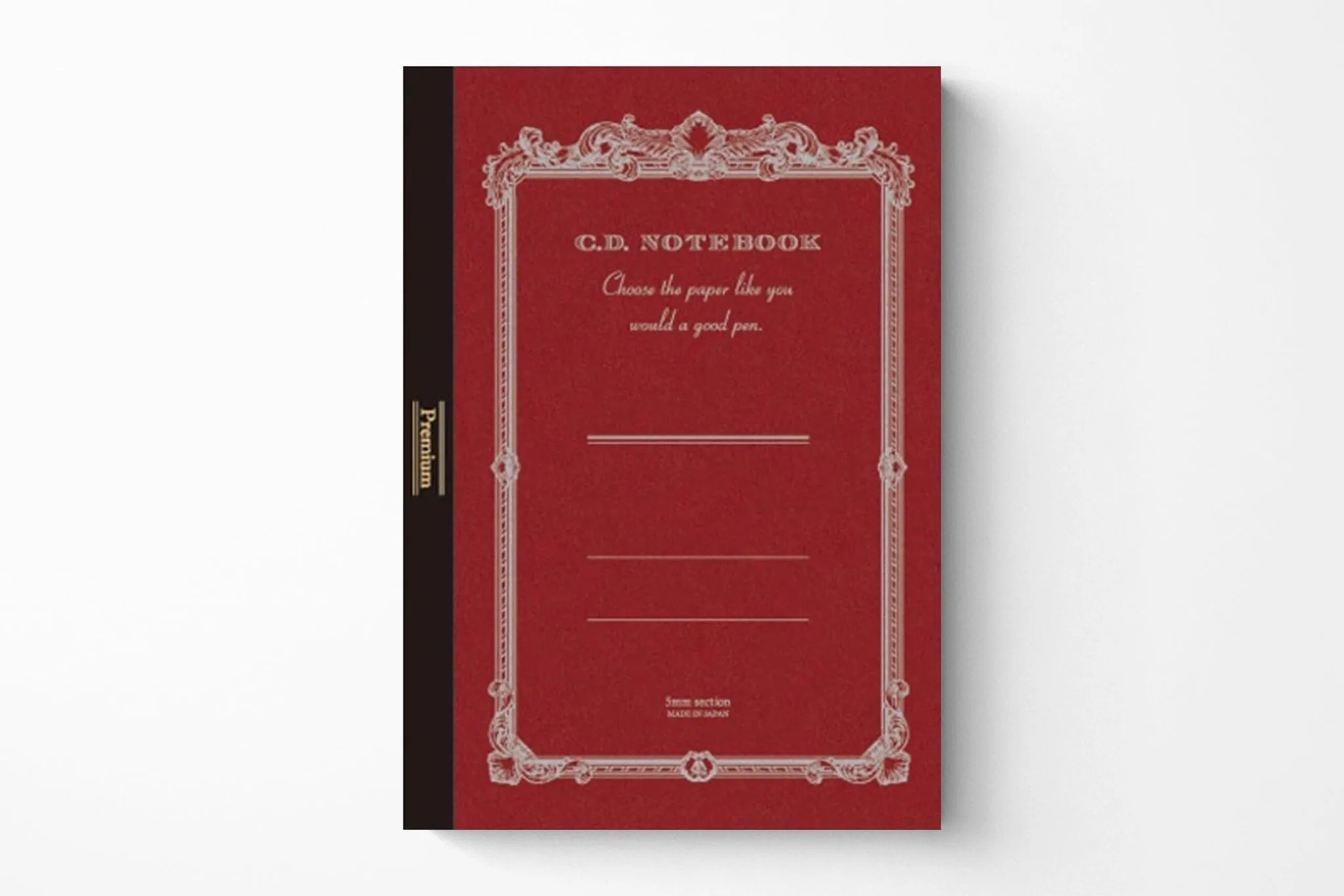Apica Premium C.D. Notebook - B5 - Grid - 192 Pages