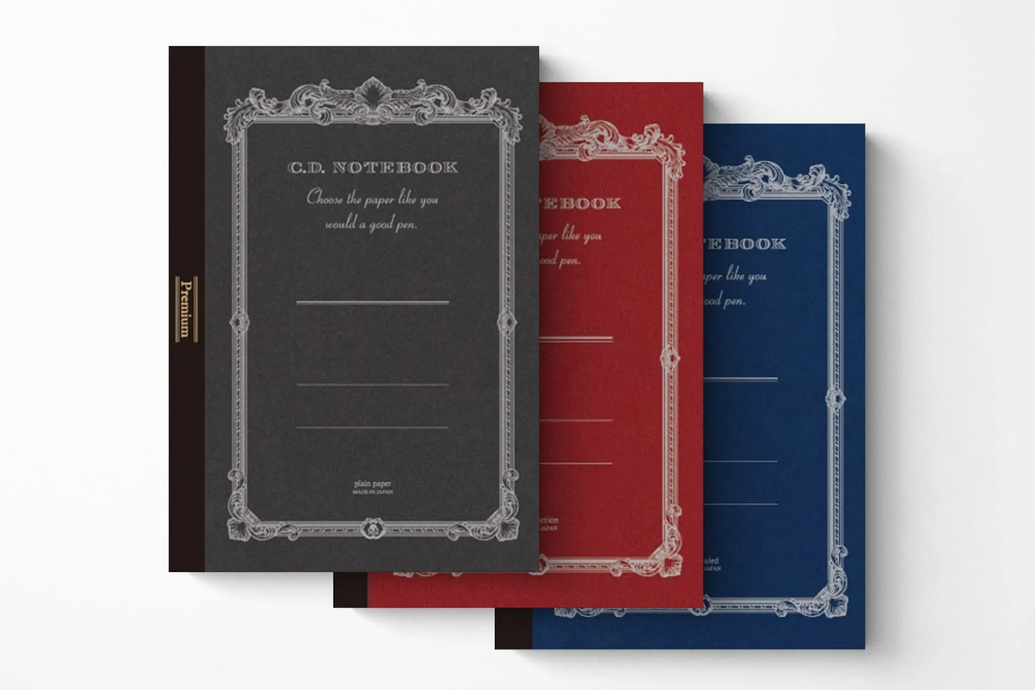 Apica Premium C.D. Notebook - B5 - Grid - 192 Pages