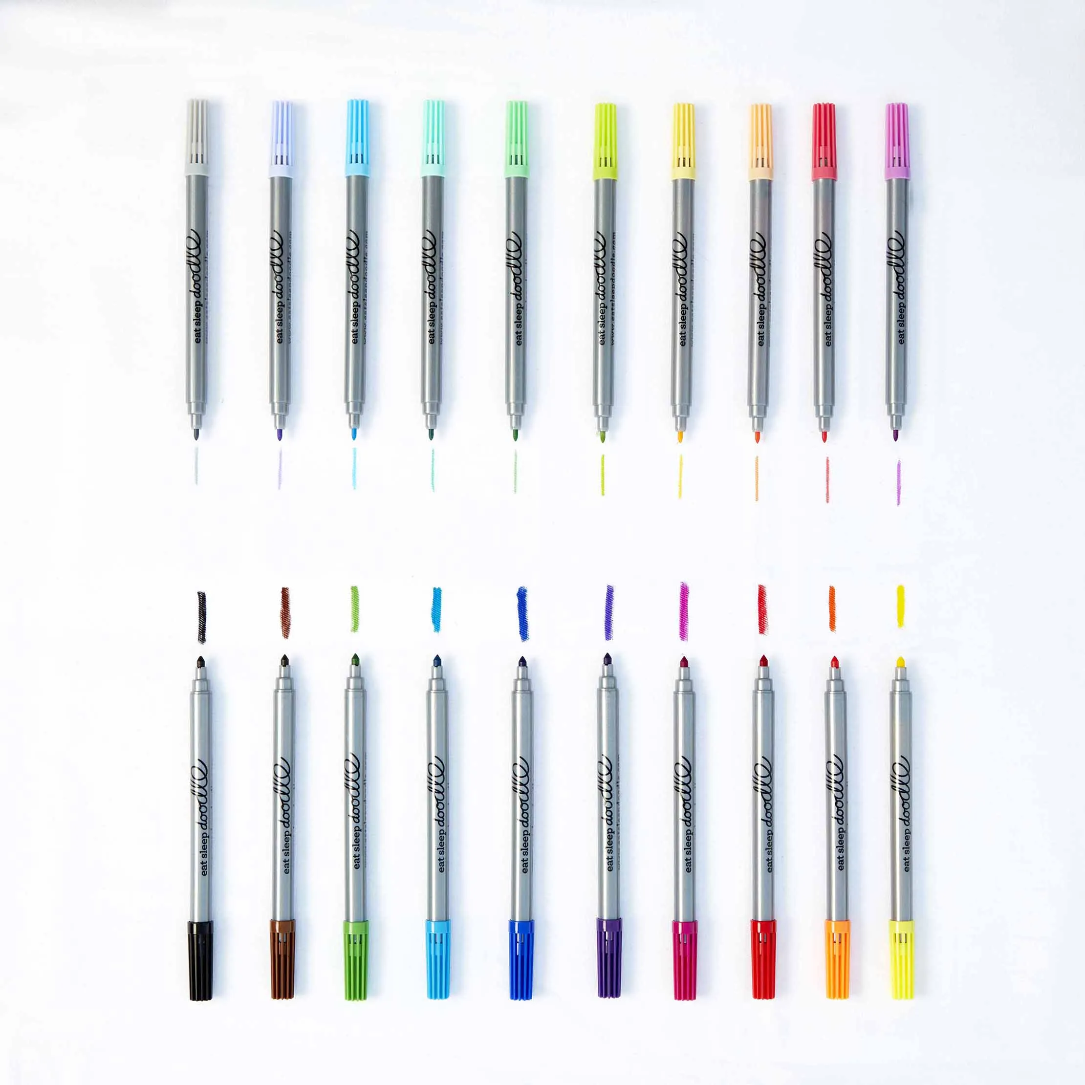 artist set of 20 wash-out markers