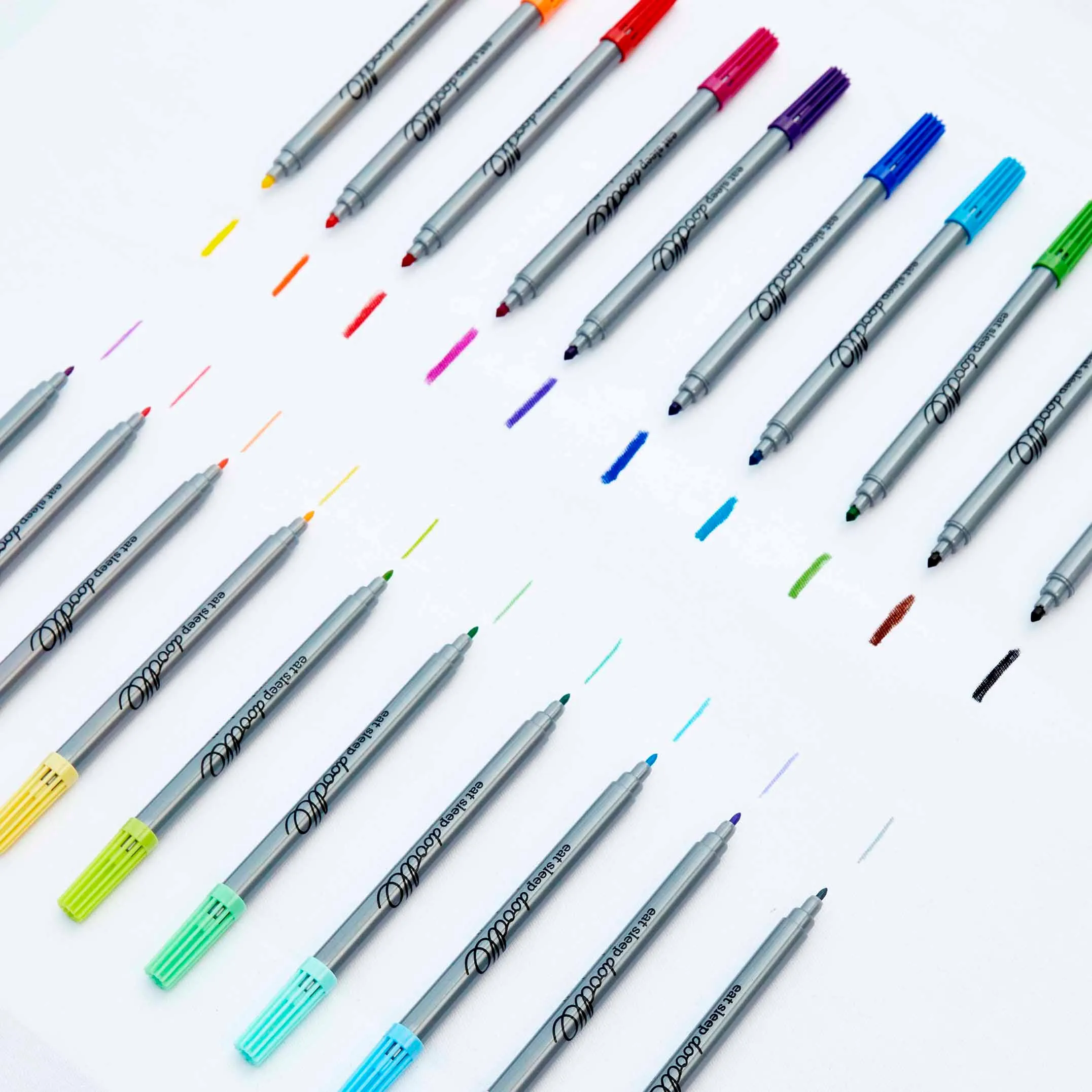 artist set of 20 wash-out markers