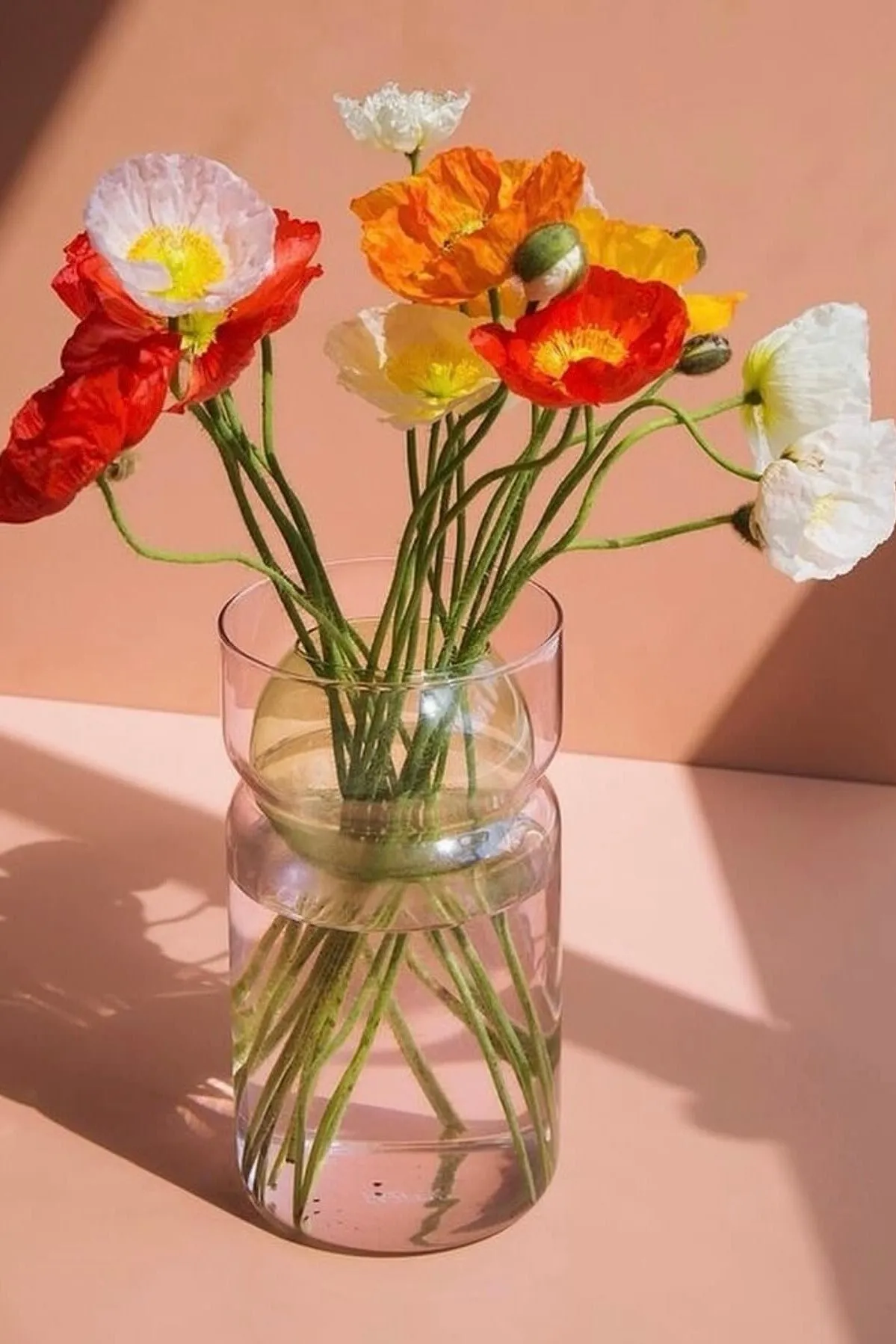 Balance Pink Green 22cm  Vase