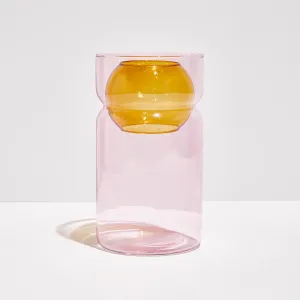Balance Vase- Pink   Amber
