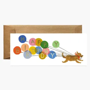 Balloon Birthday Card