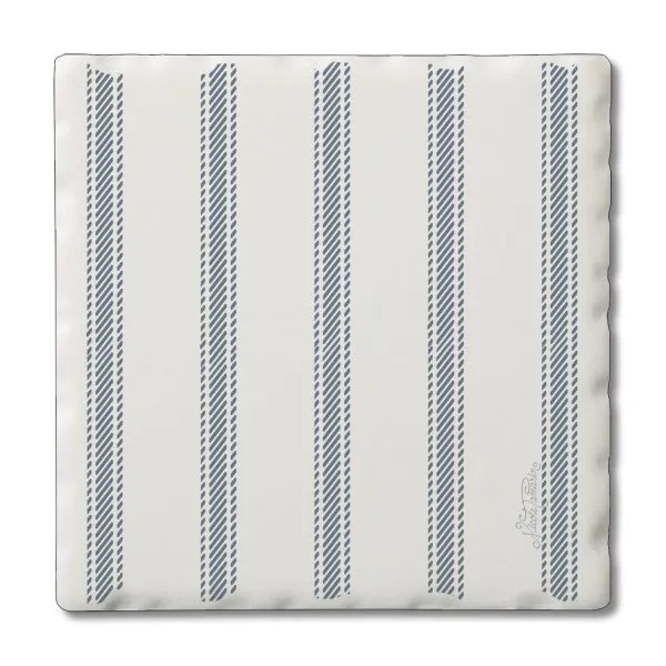 Beach Ticking Stripe – Square Single Coaster