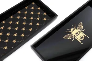 Bee Trinket Trays 32.5cm - sold individually or as pair ***Clearance***