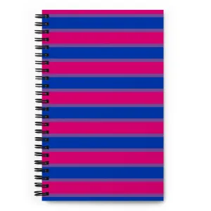 Bisexual Flag Spiral Notebook