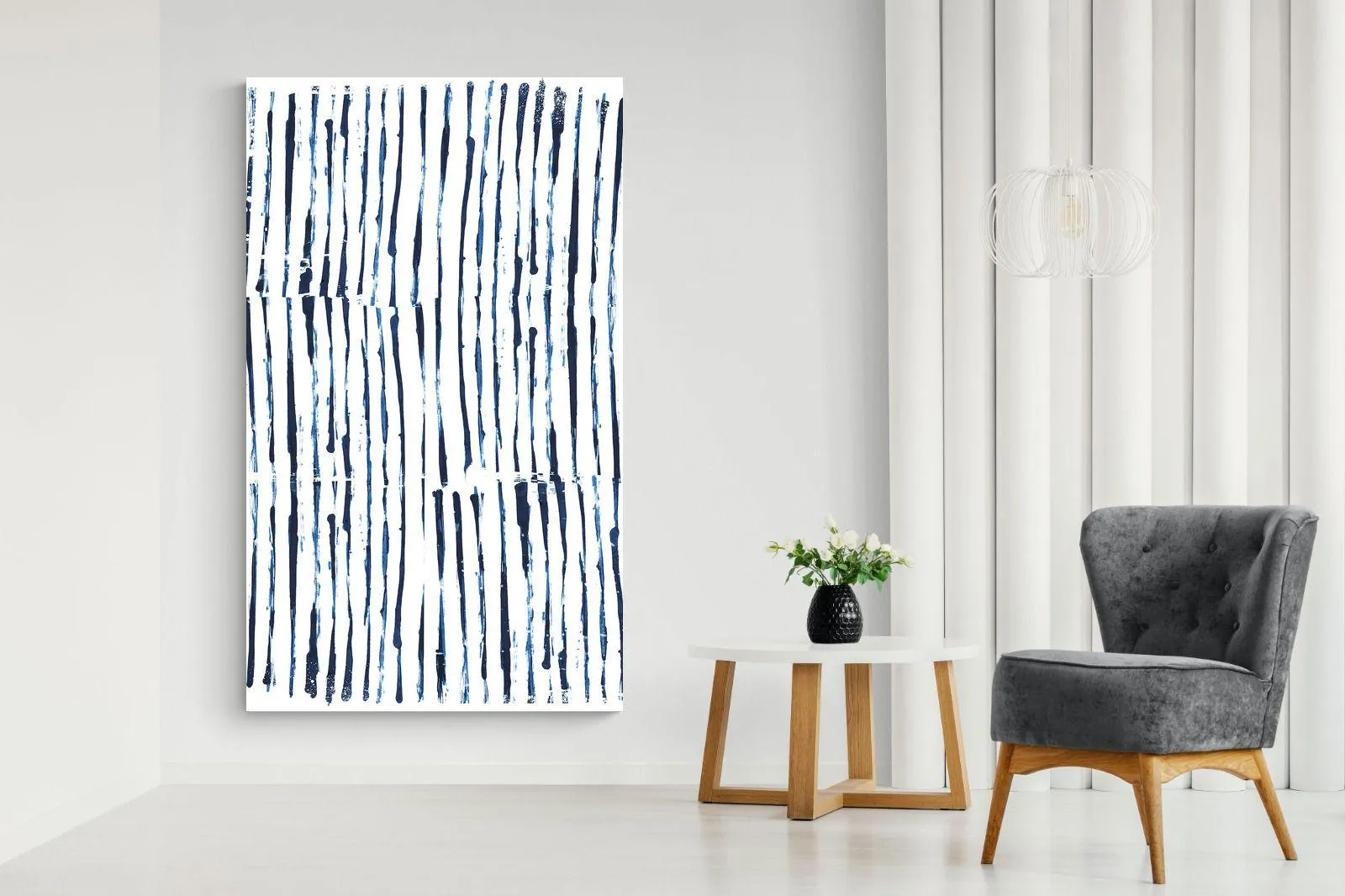 Blue White & Minimal
