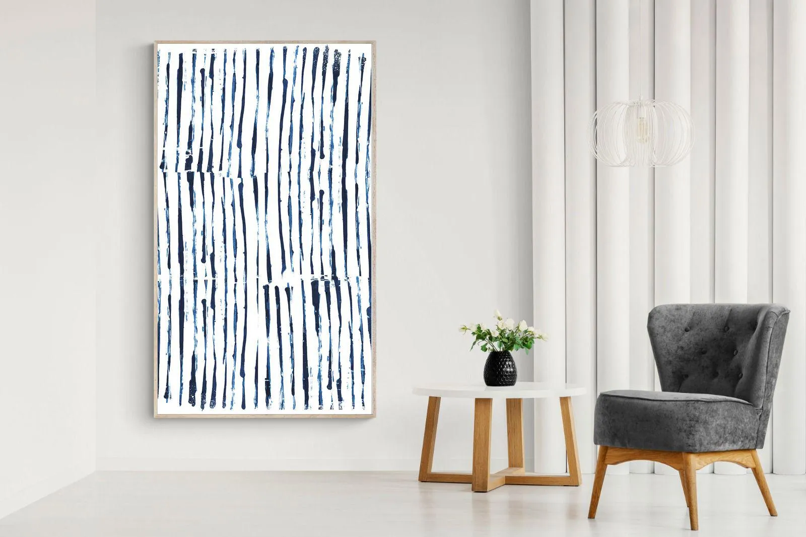 Blue White & Minimal