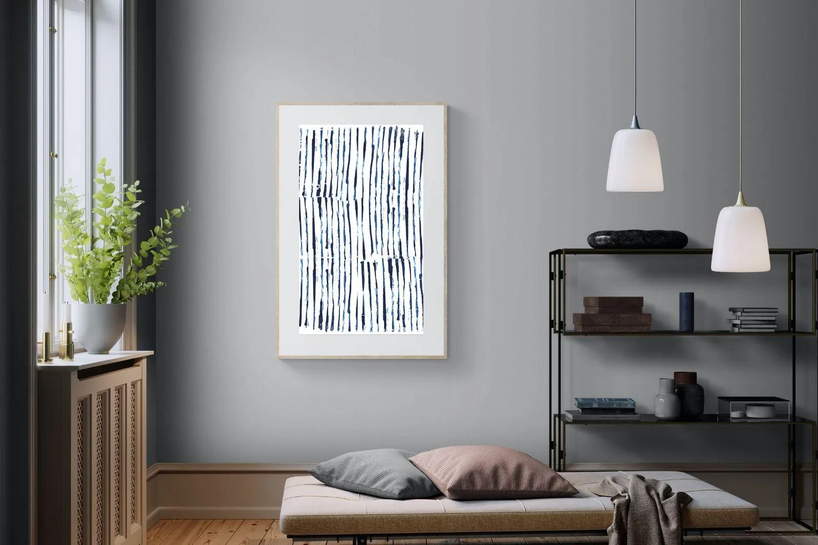 Blue White & Minimal