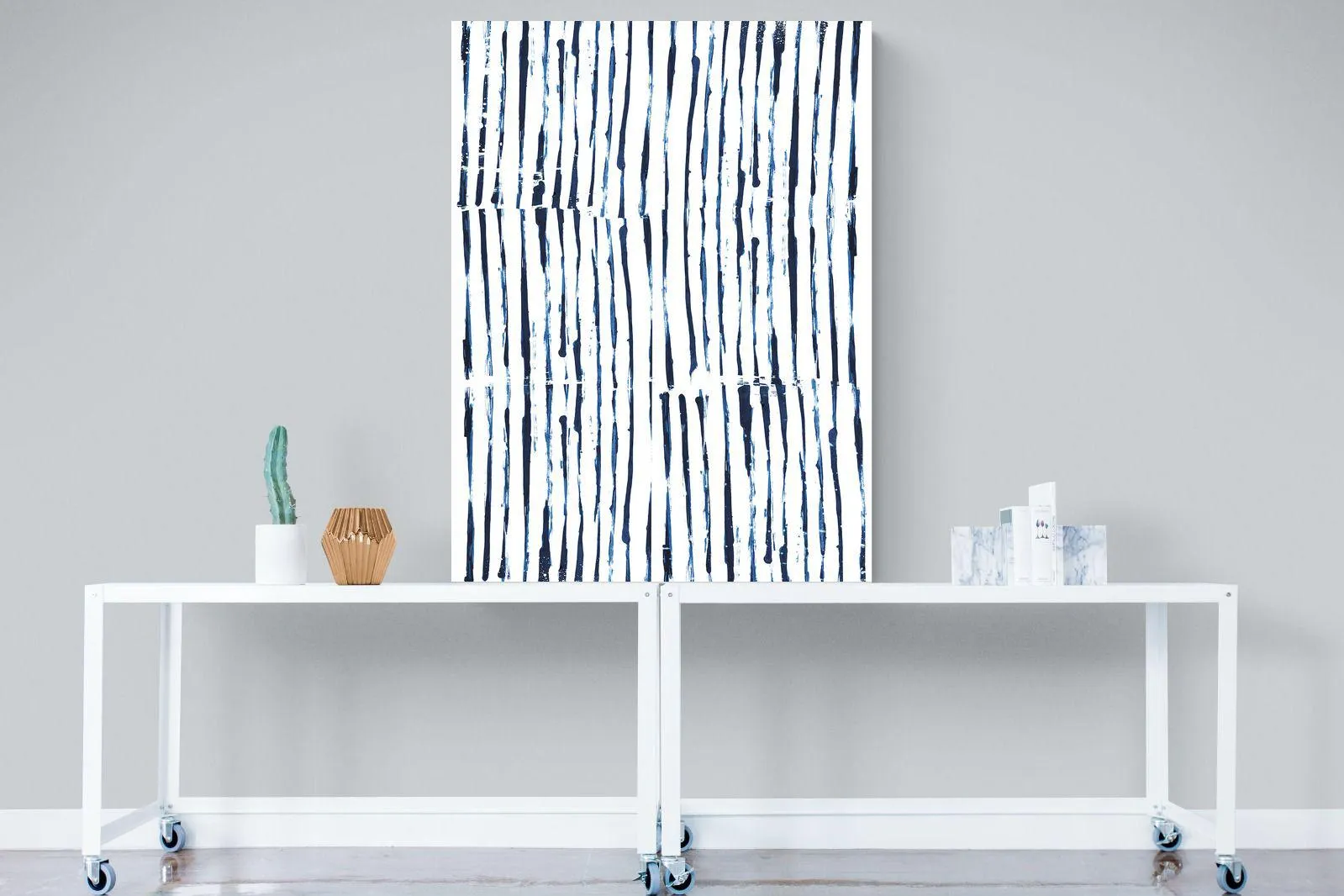 Blue White & Minimal