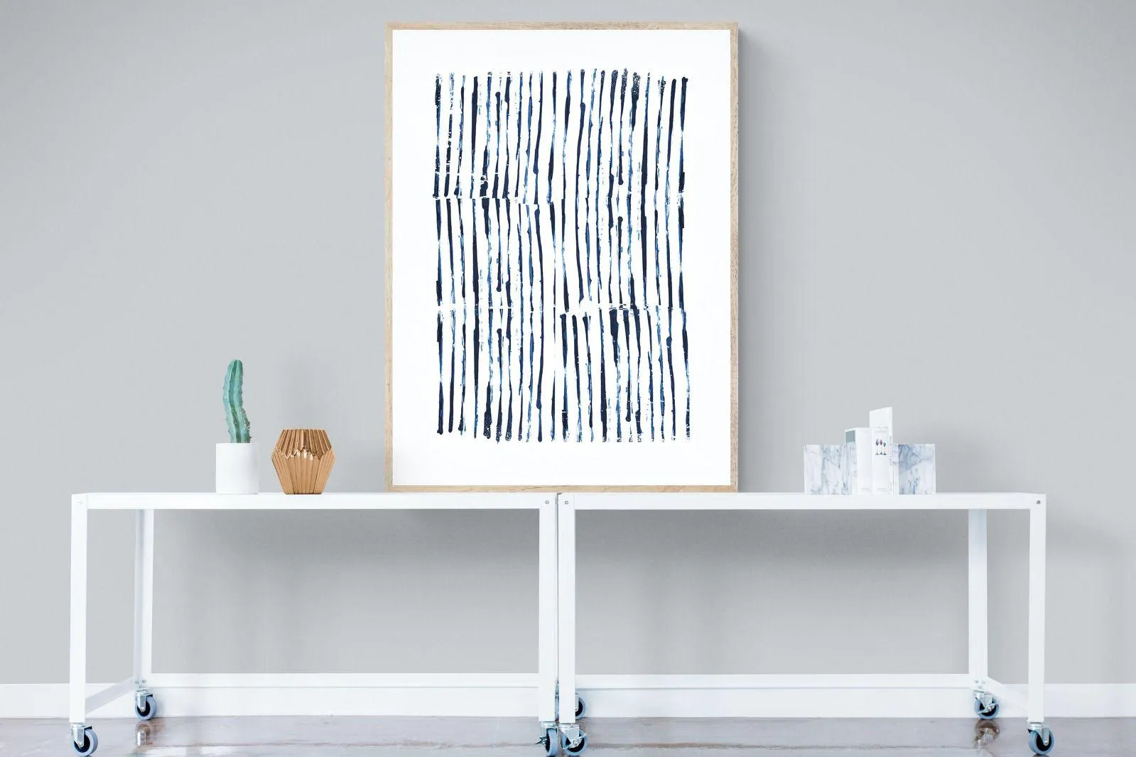 Blue White & Minimal
