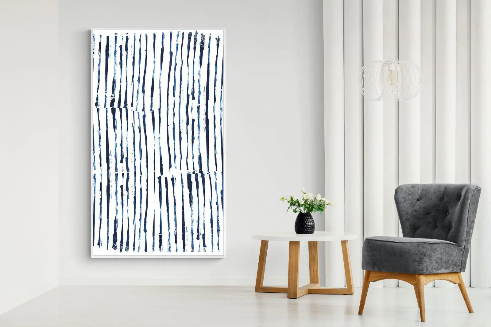 Blue White & Minimal
