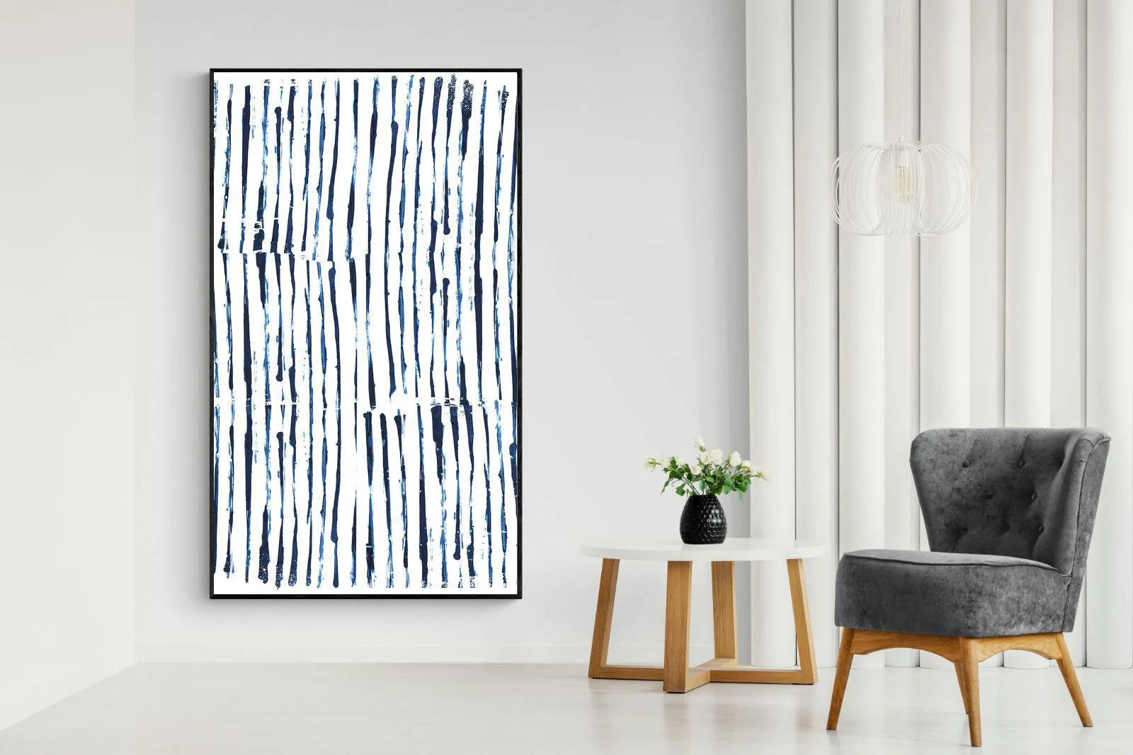 Blue White & Minimal