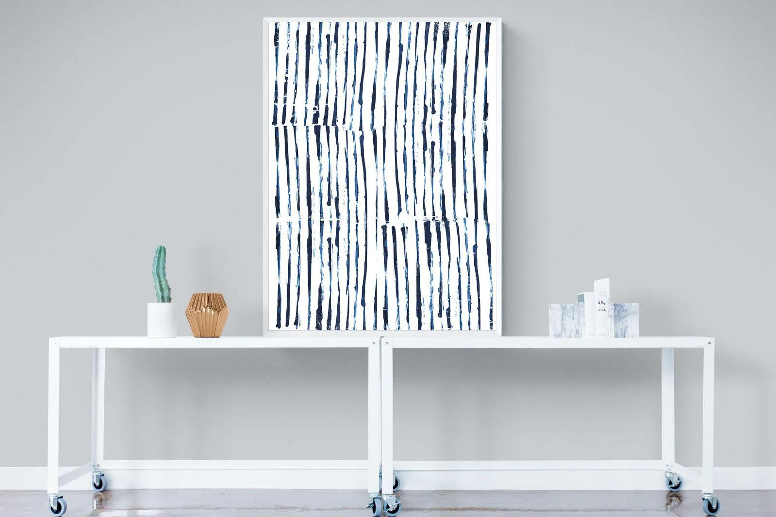 Blue White & Minimal