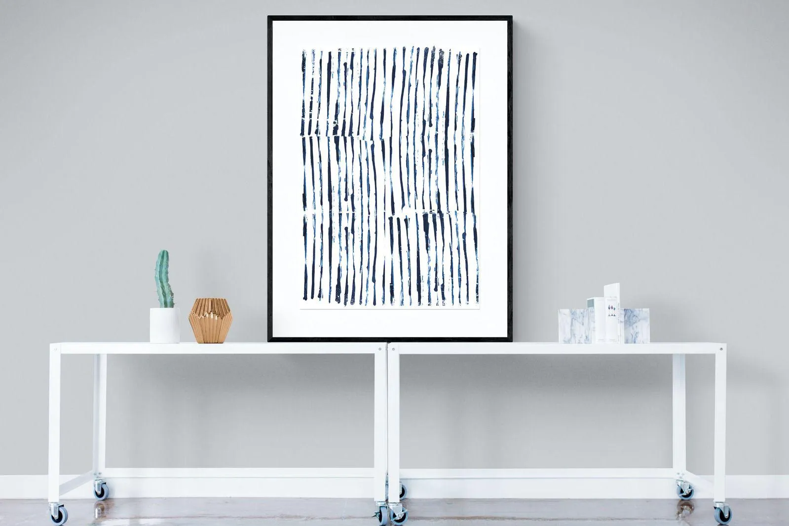 Blue White & Minimal