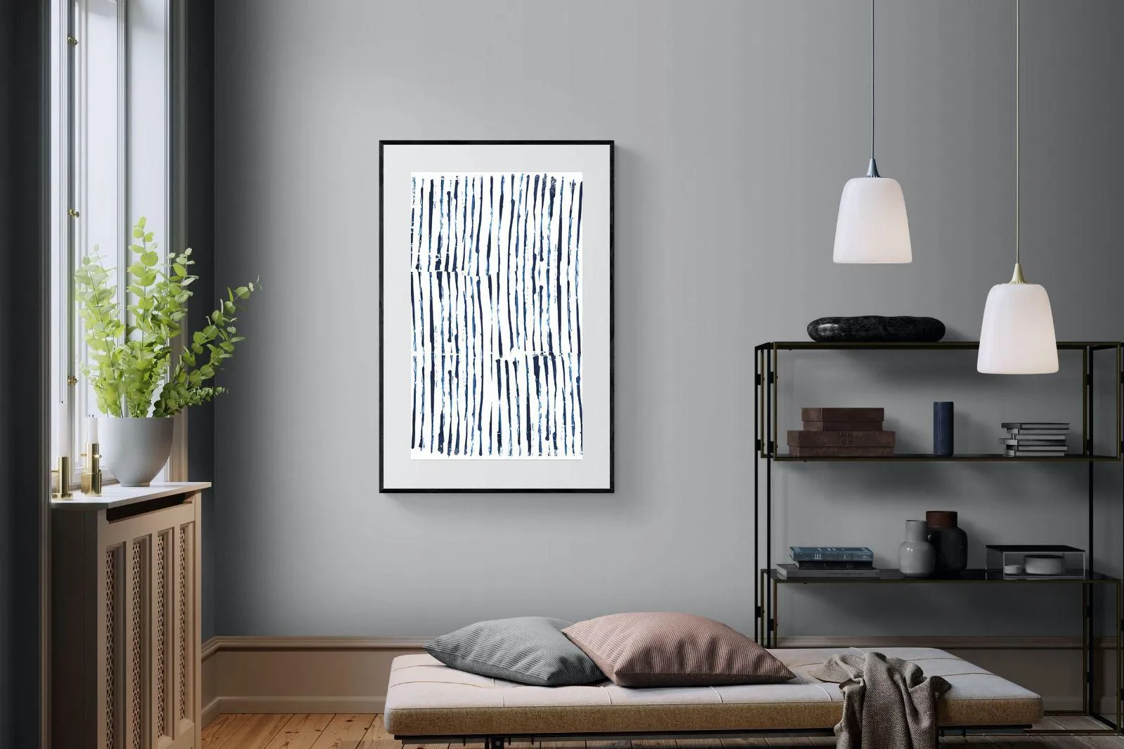 Blue White & Minimal