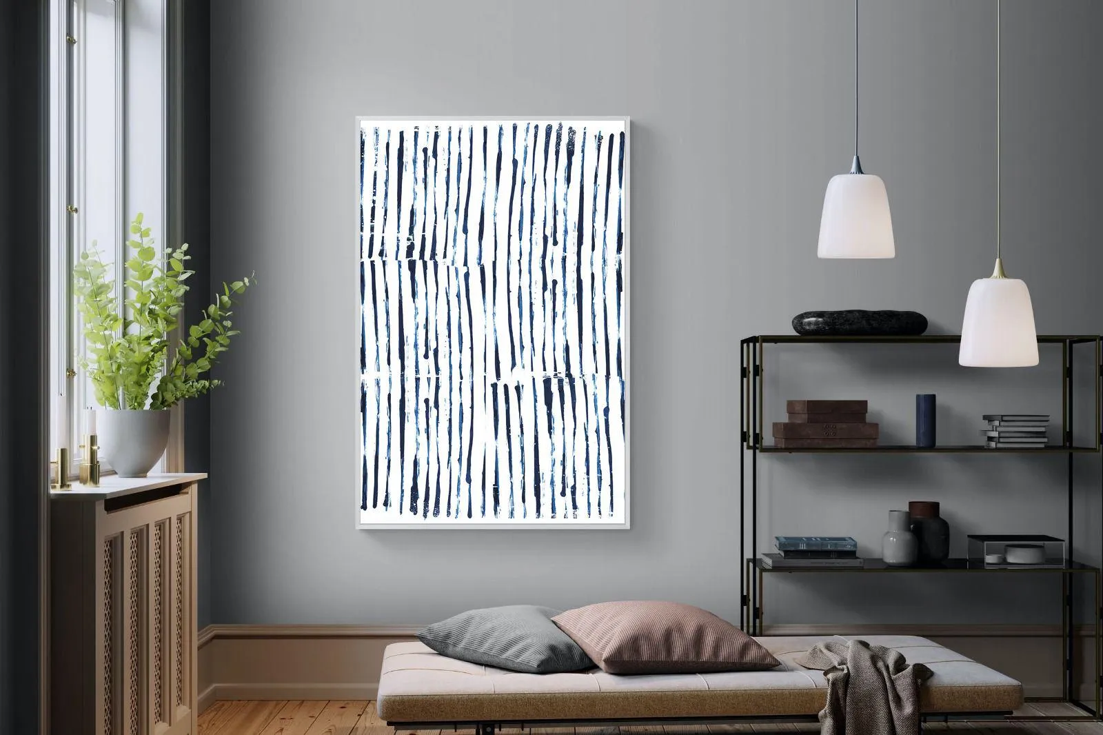 Blue White & Minimal