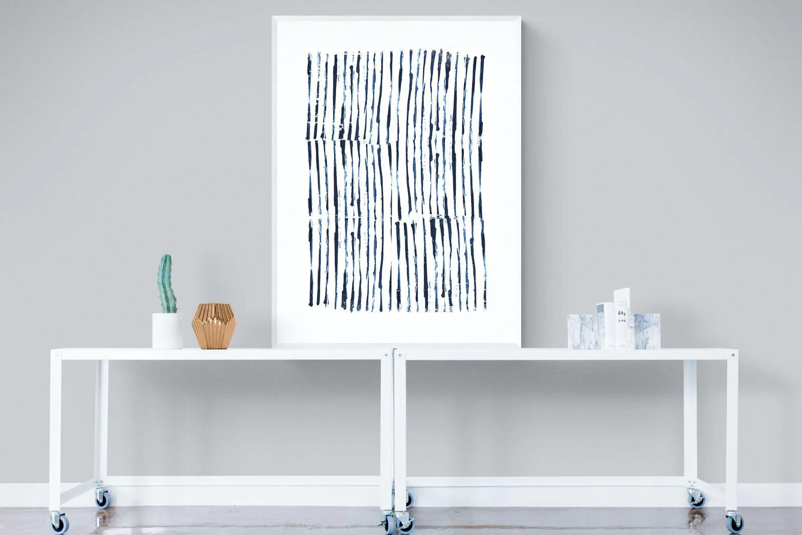 Blue White & Minimal