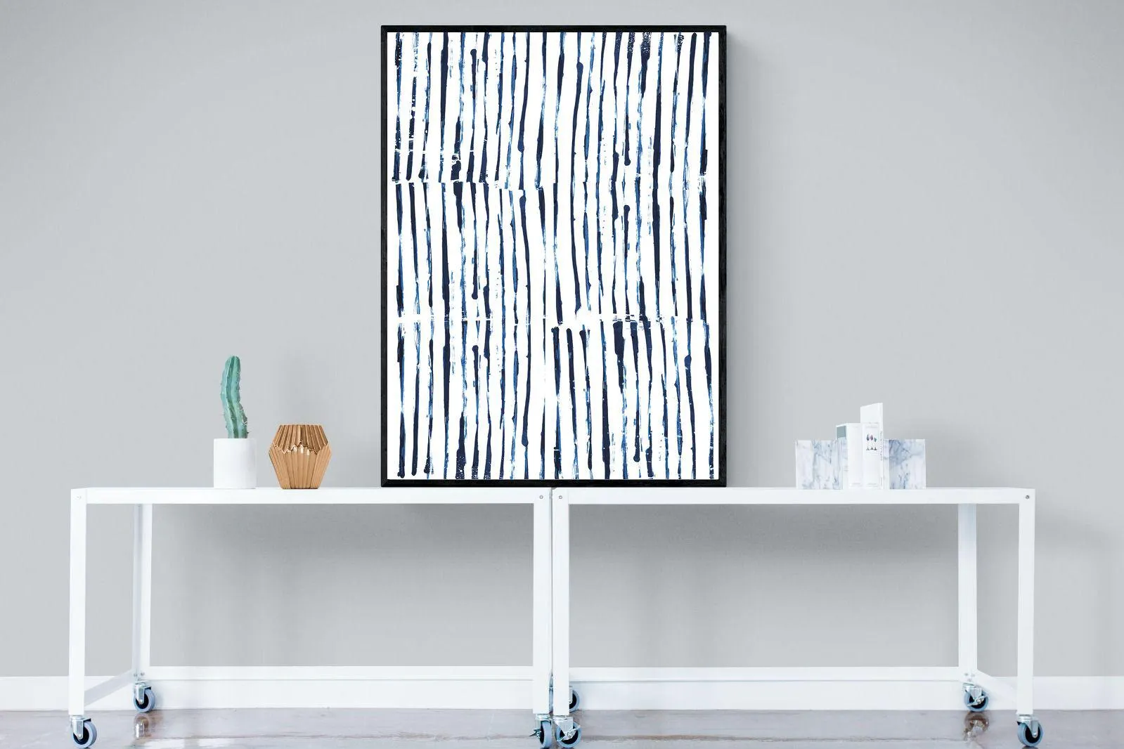 Blue White & Minimal