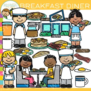 Breakfast Diner Clip Art