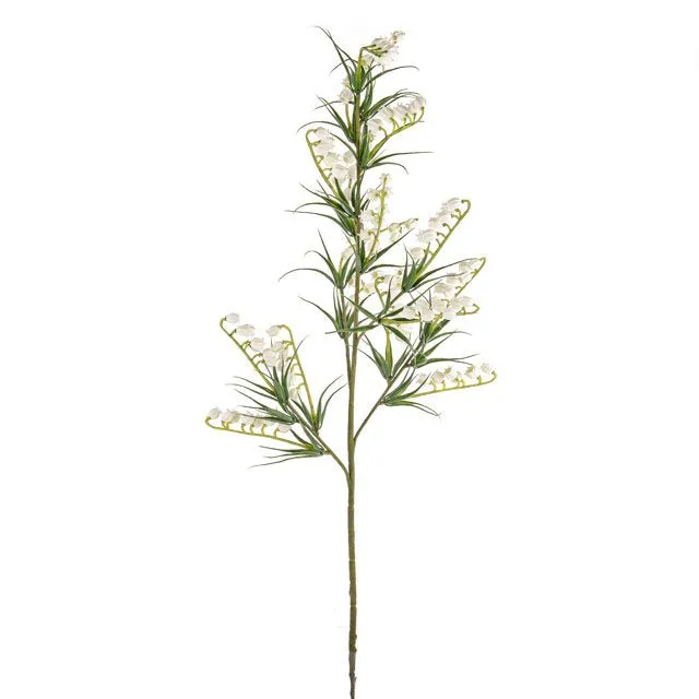CB Imports 76cm Artificial Prestige Lily of the Valley Spray