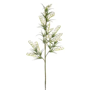 CB Imports 76cm Artificial Prestige Lily of the Valley Spray