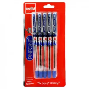 Cello Soft tip 0.7mm Blue - (5 Pcs)