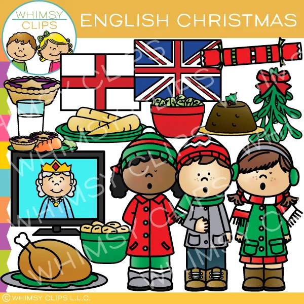 Christmas in England Clip Art