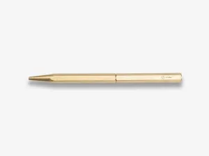 Classic Revolve Ballpoint Pen Brass (Slim)