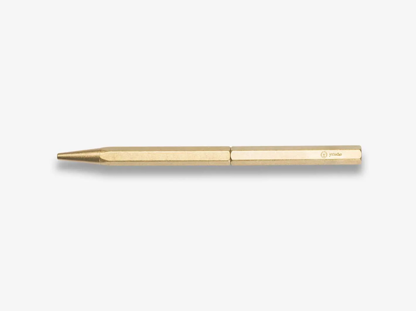 Classic Revolve Ballpoint Pen Brass (Slim)